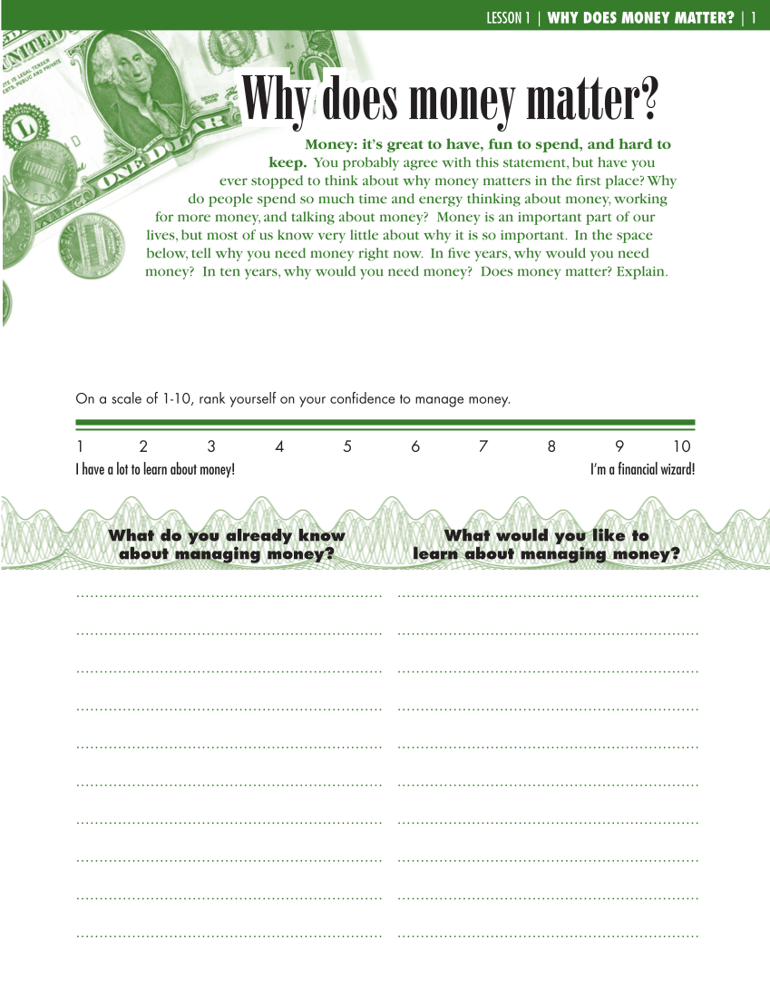 Money Habitudes® for Teens page 82