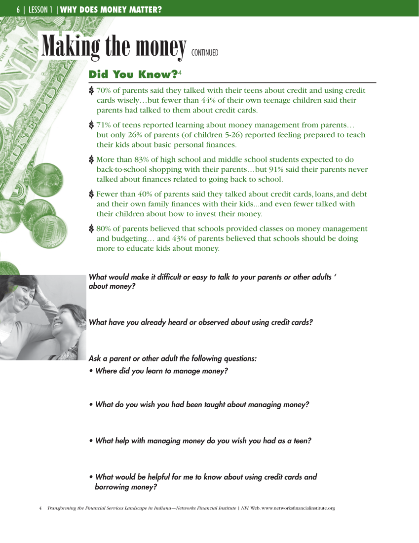 Money Habitudes® for Teens page 87