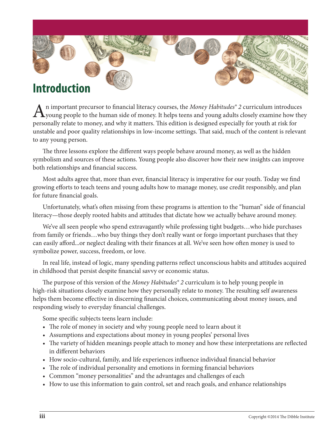Money Habitudes 2®: For Young Adults page 4