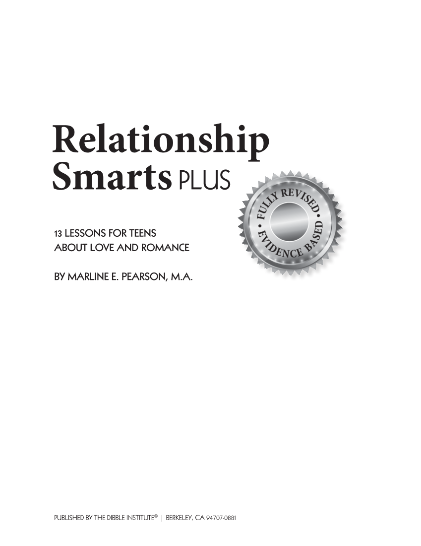 Relationship Smarts PLUS 5.0 page 1